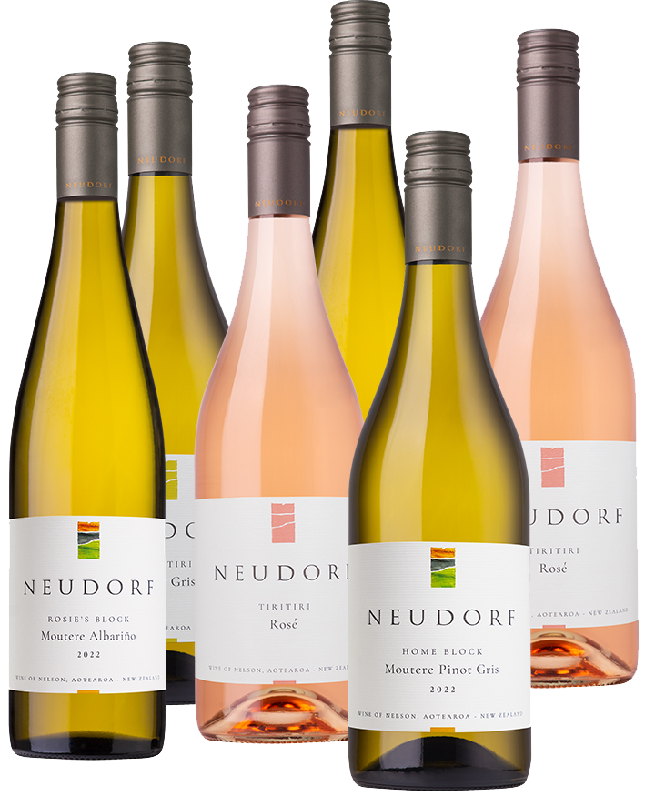 Six bottles of wine from the Neudorf Aromatics range