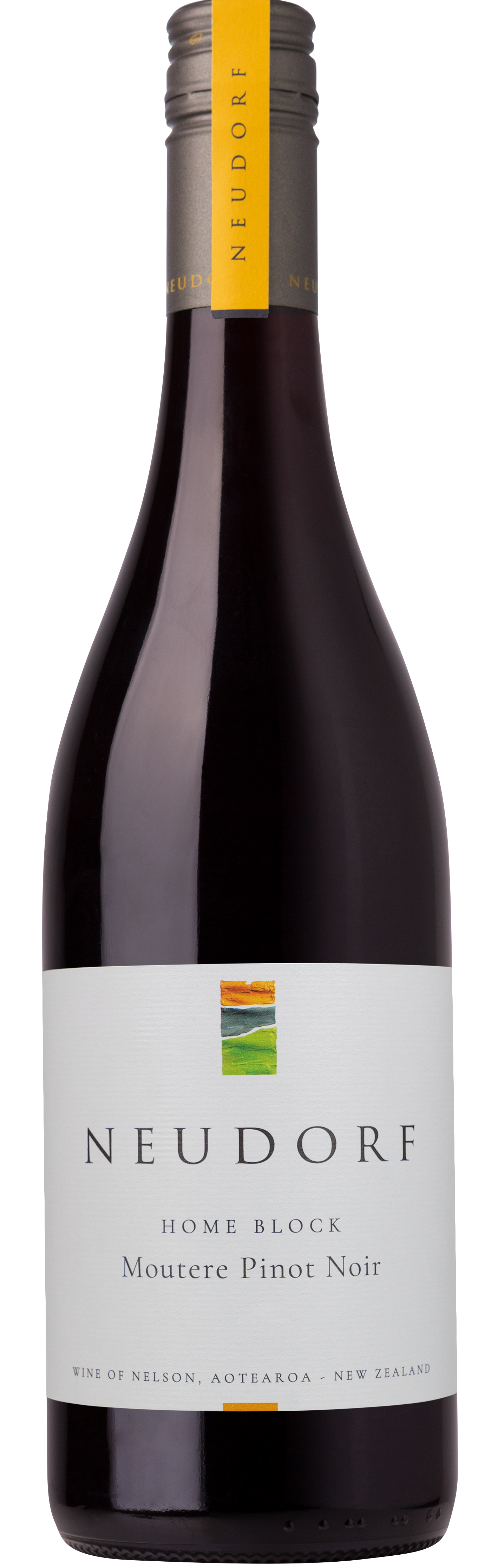 Neudorf Home Block Moutere Pinot Noir. Single vineyard organic Nelson pinot noir.