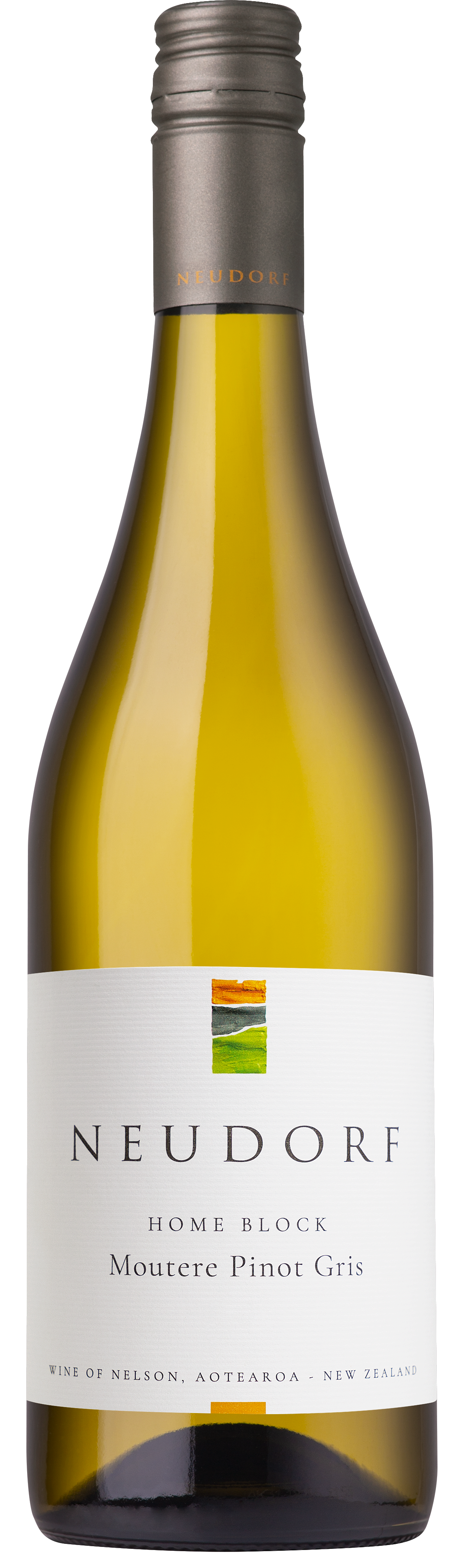 Neudorf Home Block Moutere Pinot Gris. Single vineyard, organic Nelson pinot gris.