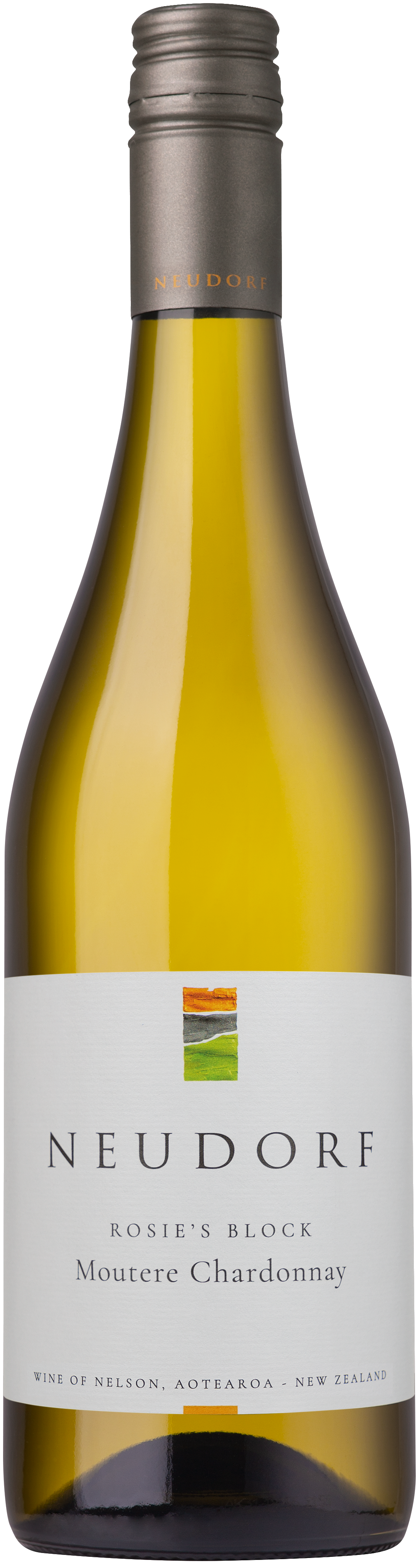 Neudorf Rosie's Block Moutere Chardonnay. Single vineyard, organic Nelson chardonnay.