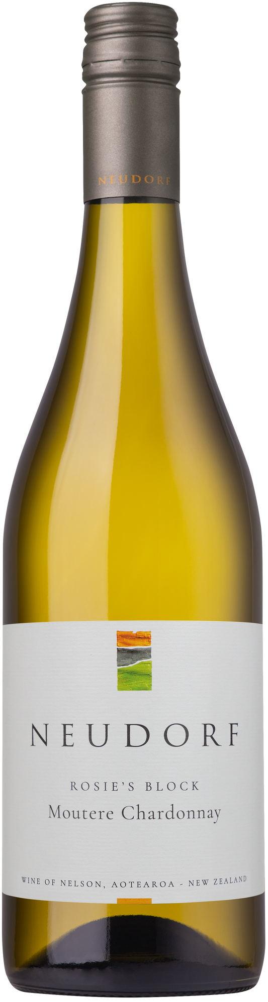 Neudorf Rosie's Block Moutere Chardonnay. Single vineyard, organic Nelson chardonnay.