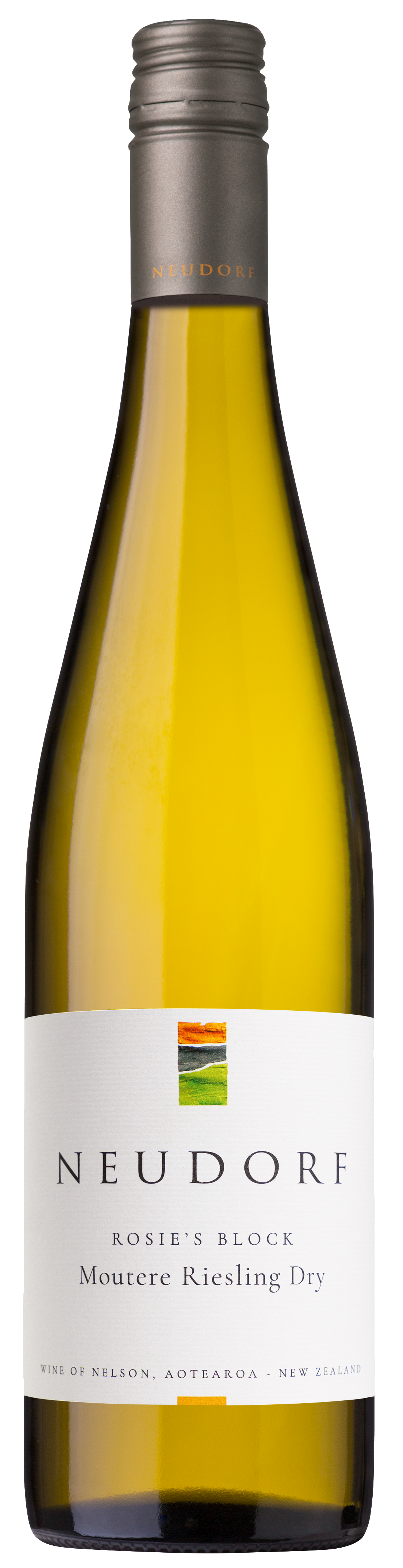 Neudorf Rosie's Block Moutere Reisling Dry. Single vineyard, organic Nelson riesling.