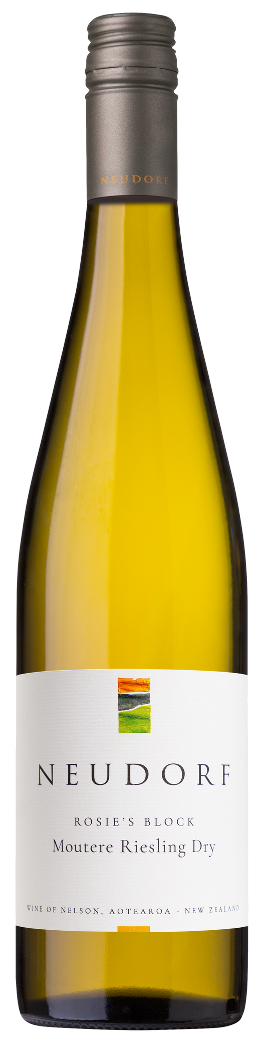 Neudorf Rosie's Block Moutere Reisling Dry. Single vineyard, organic Nelson riesling.