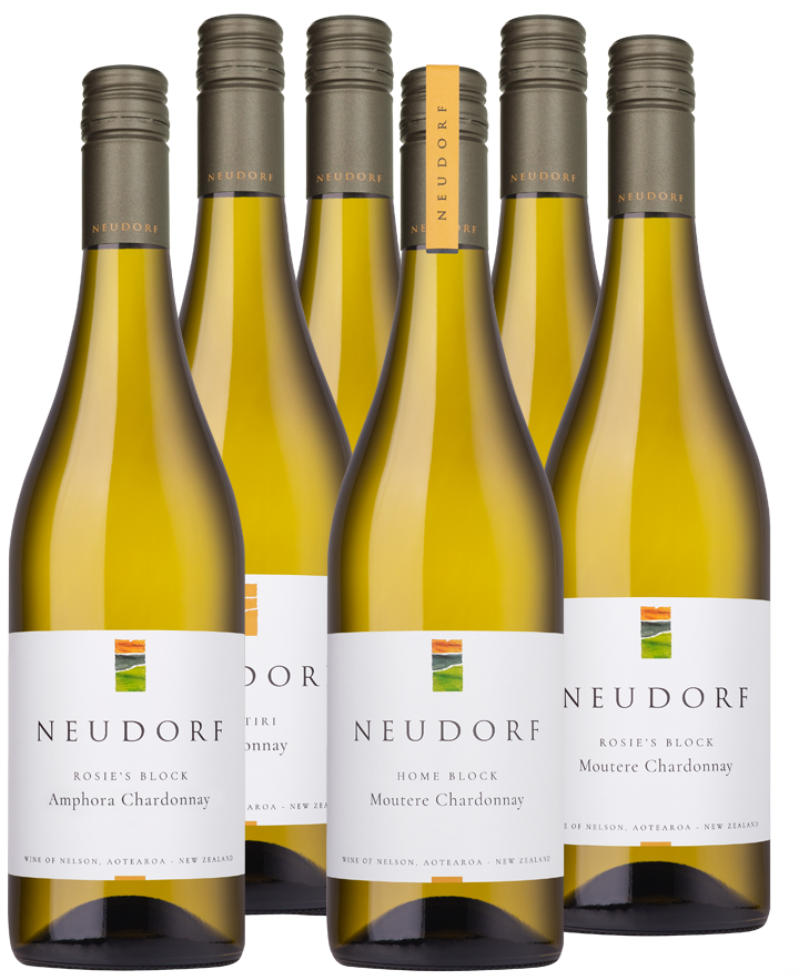 Six bottles of Neudorf Chardonnay 