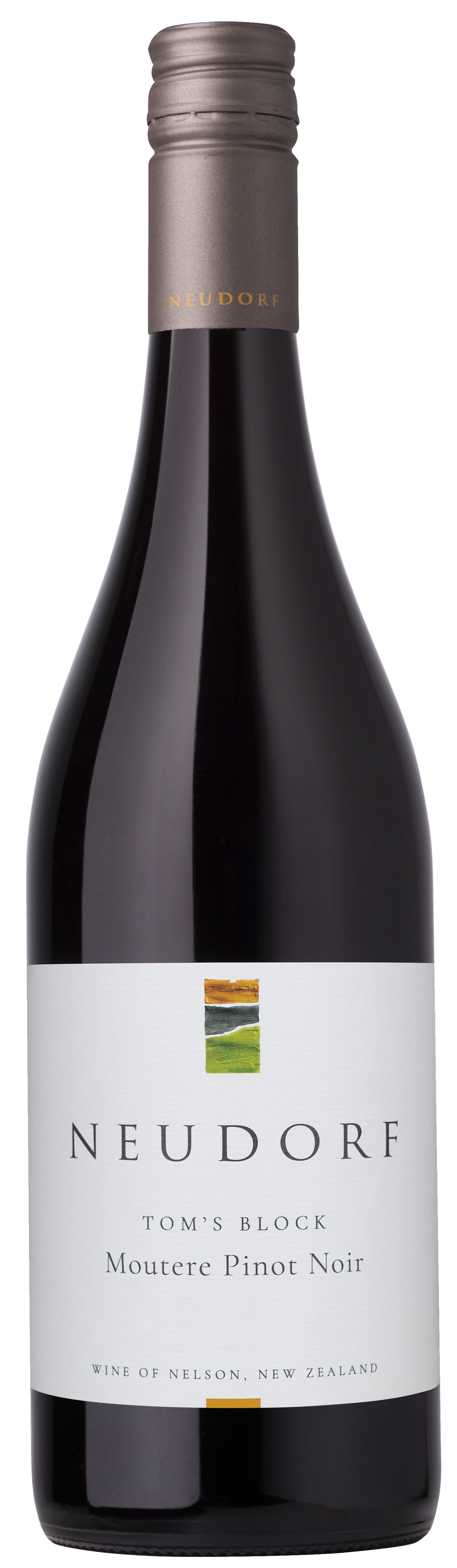 Neudorf Tom's Block Moutere Pinot Noir. Single vineyard organic Nelson pinot noir. 