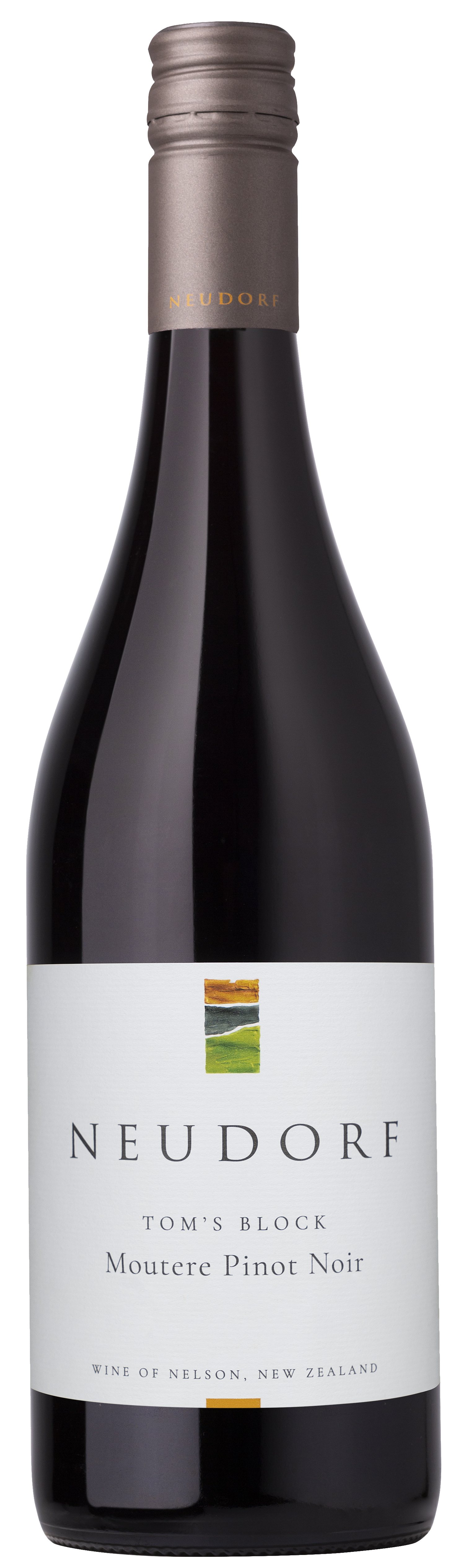Neudorf Tom's Block Moutere Pinot Noir. Single vineyard organic Nelson pinot noir. 