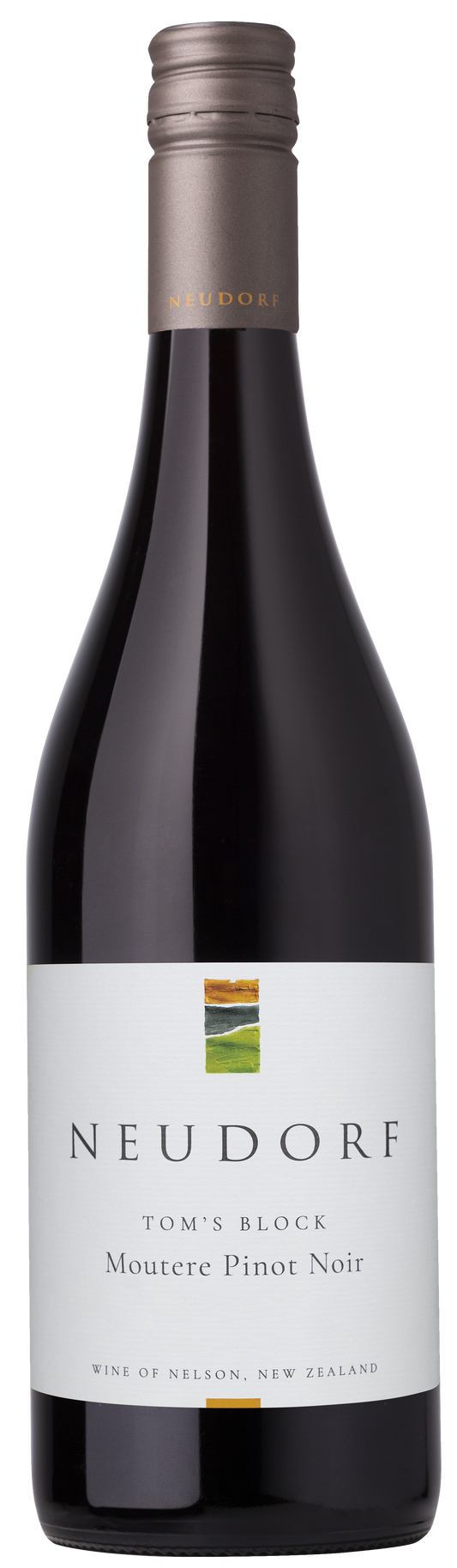 Neudorf Tom's Block Moutere Pinot Noir. Single vineyard organic Nelson pinot noir. 